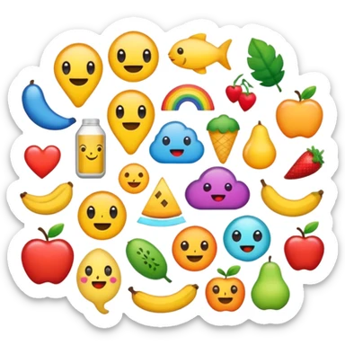 “Get this sticker pack or create your own with AI ✨” sticker