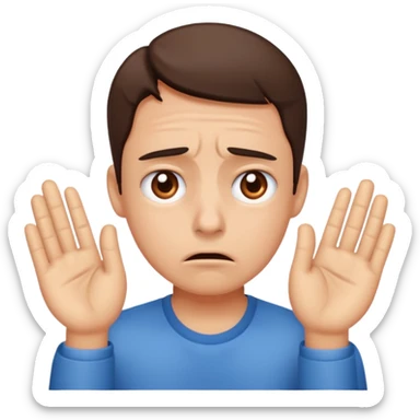 Eye twitching losing my mind  sticker