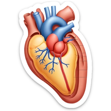 educational medical diagram of male reproductive organ sticker