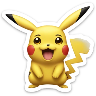 Pikachu sticker