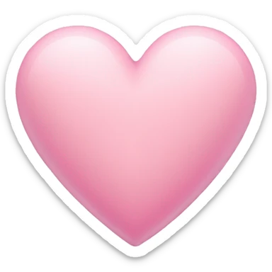 Pink Pastel Heart sticker