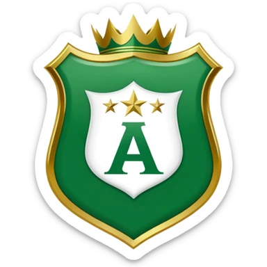 Escudo de atletico nacional  sticker