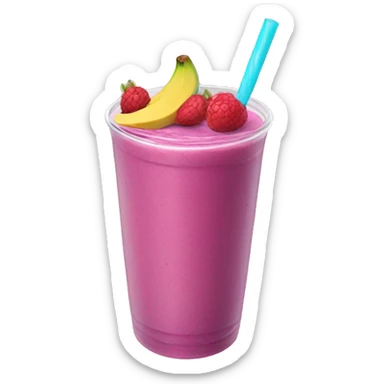 Smoothie aesthetic  sticker