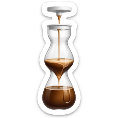 Coffee IV drip sticker