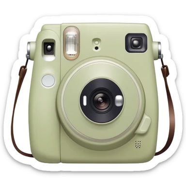 Pale olive instax  sticker