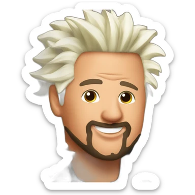 guy fieri spurs supporter sticker