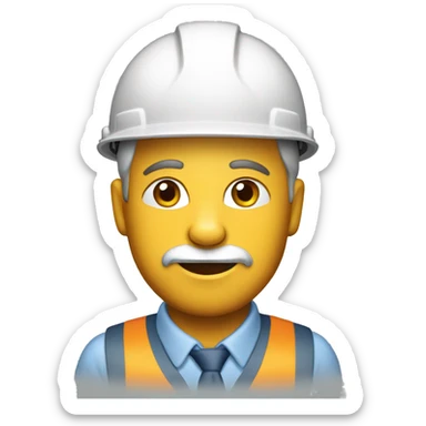 lion civil engineer sticker