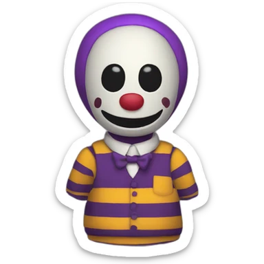 William afton fnaf sticker