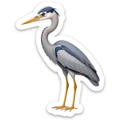 Grey Heron sticker