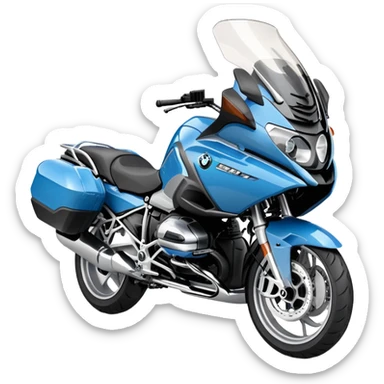 BMW R 1200 RT touring motorcycle sticker