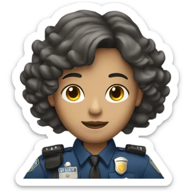 Transgender Man Driving Police Car sticker