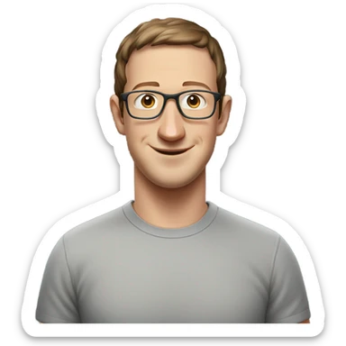 Mark zuckerberg sticker