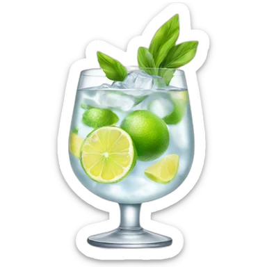 Gin tonic sticker