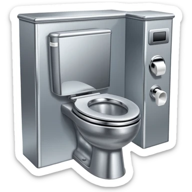 Large tv man skibidi Toilet  sticker