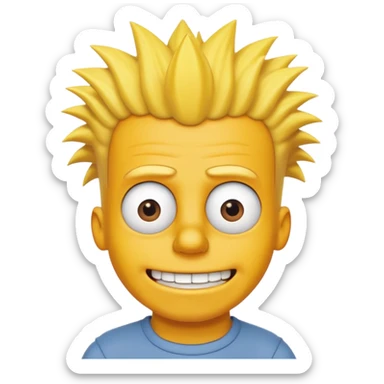 the simpsons, Different every character, only one at a time. sticker