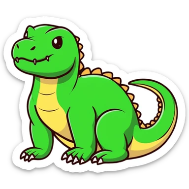 komodo dragon sticker