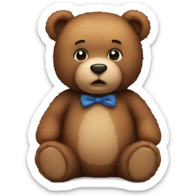 teddy bear sticker