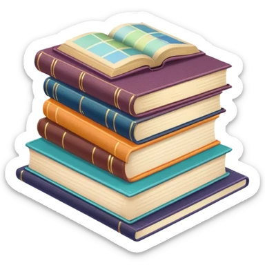 an open book with wallpaper samples. sticker
