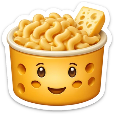 Mac en' cheese sticker
