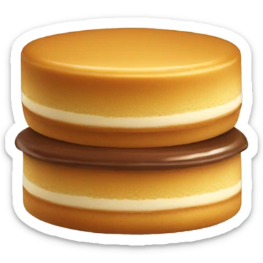Alfajor de dulce de leche sticker