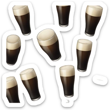 Guinness beer sticker
