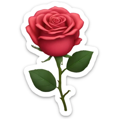 Rose  sticker