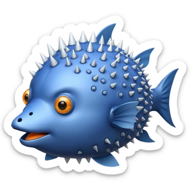 Blowfish sticker