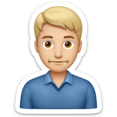 handsome hot husband sticker