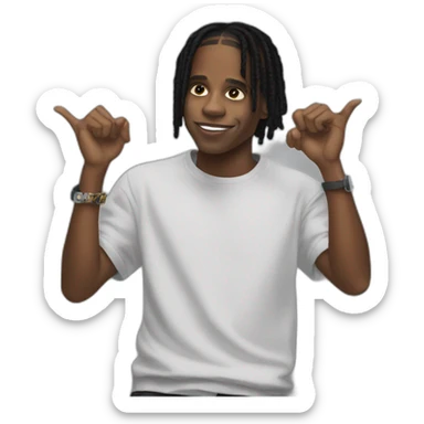asap rocky sticker