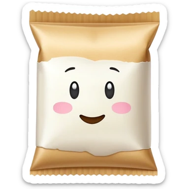 sachet de farine sticker