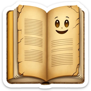 Old Story Book sticker