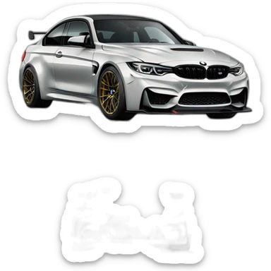 Bmw m3 cs sticker