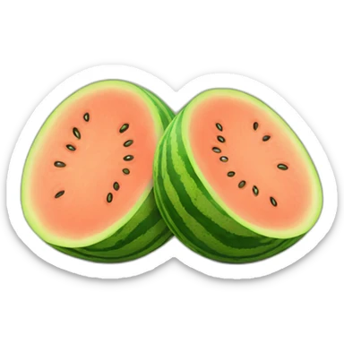 two-melons sticker