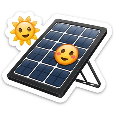 solar panel sticker