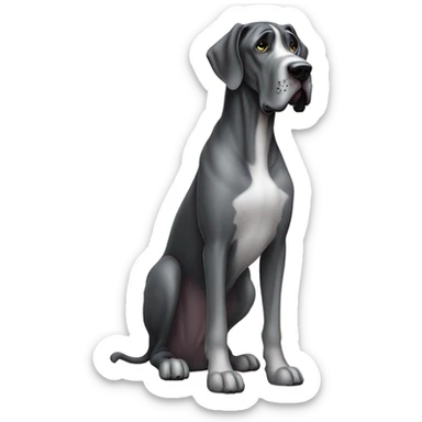 Great Dane sticker
