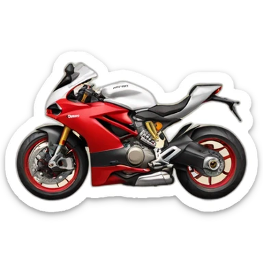 Moto Ducati sticker