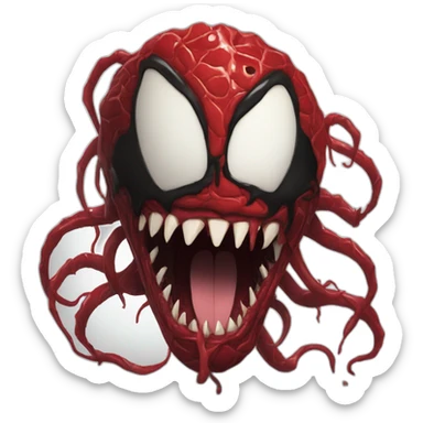Carnage venom sticker