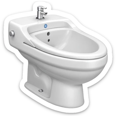 Bidet sticker