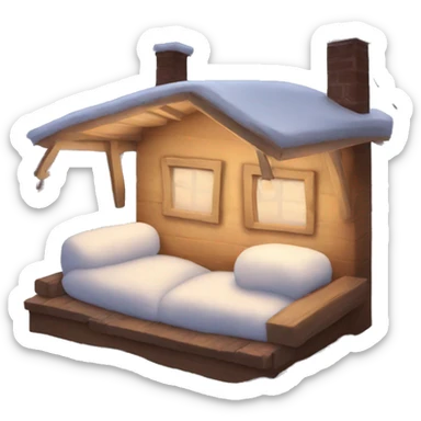 Cozy winter  sticker
