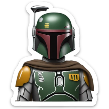 Boba fett sticker