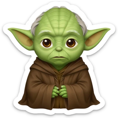 Yoda i kilt sticker