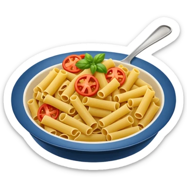 pasta dish sticker