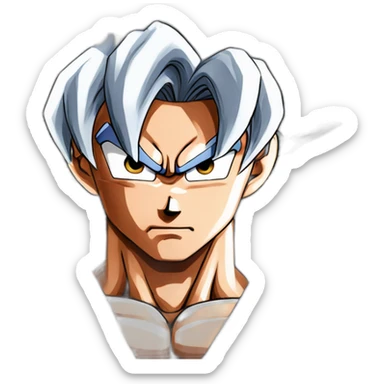Son Goku ultra instinct sticker