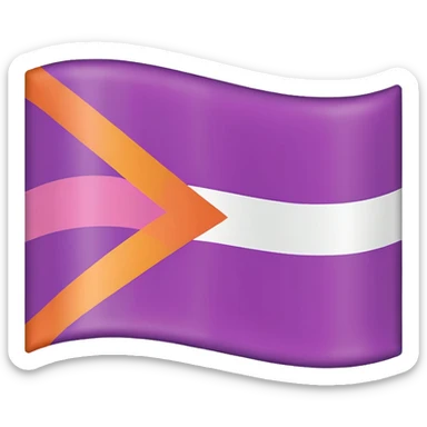 Lesbian flag sticker