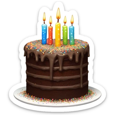 Hagrid's cake in harry potter sticker