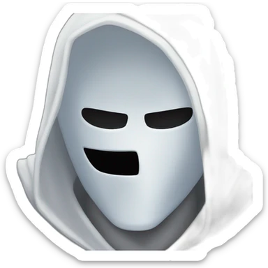 Moon knight crying sticker