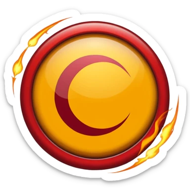 Galatasaray için emoji yap sticker