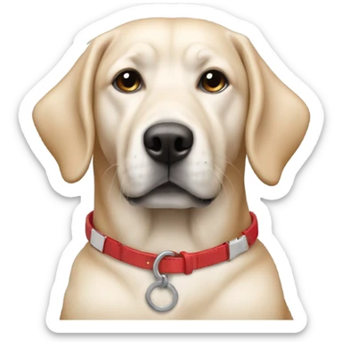 Not on a dog. Put this on a human. Put a Red dog collar on a blond white female with medium length hair and add a red leash connected to the collar sticker