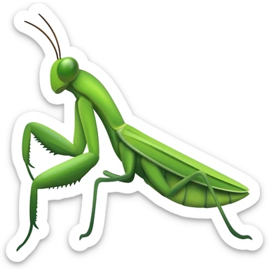 Mantis sticker