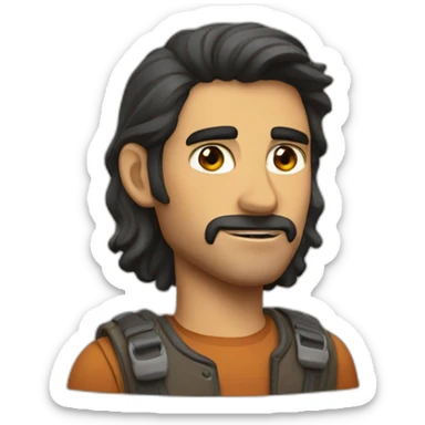 camarero rubio sticker